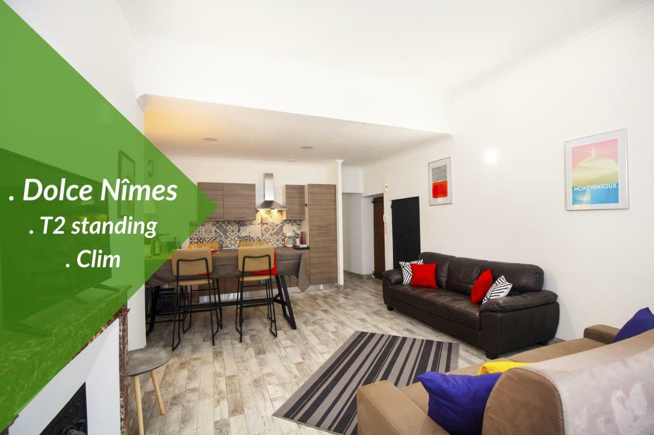 Apartament *Dolce Nimes - T2 Standing - Clim * Zewnętrze zdjęcie